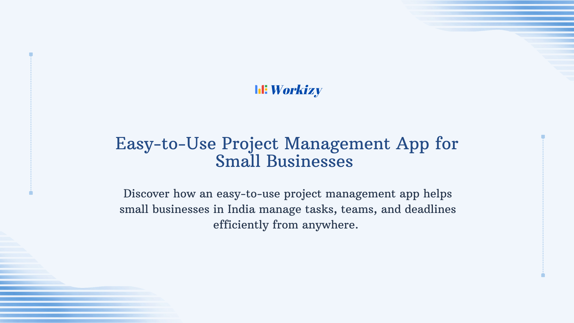Easy-to-use project management app for small businesses to plan projects, assign tasks, and monitor progress efficiently.