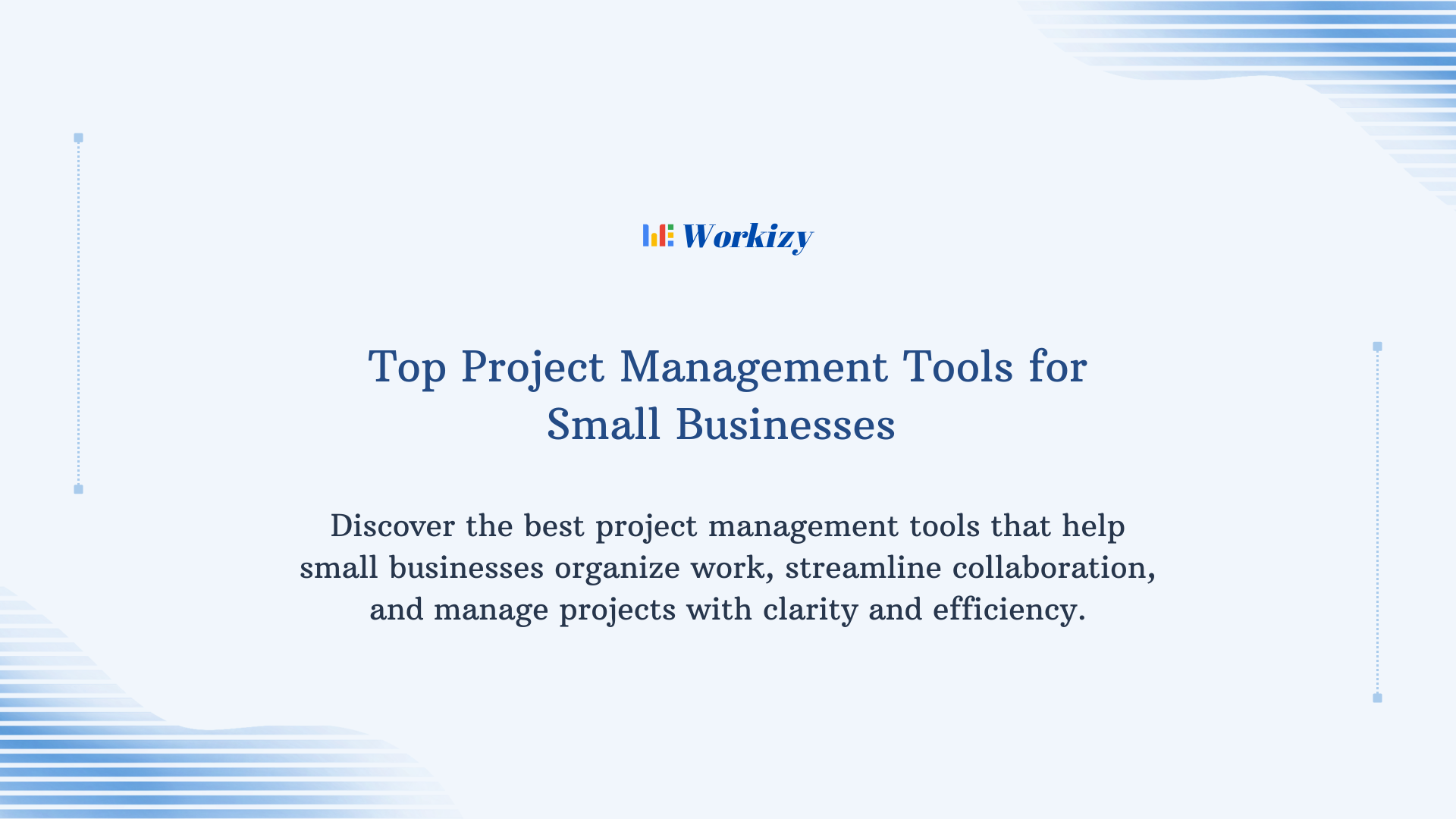 Top project management tools for small businesses – best apps to plan, track, and manage projects efficiently.